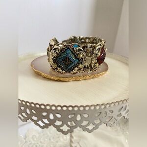 Women’s vintage chunky colourful Moroccan Matrix‎ Bracelet